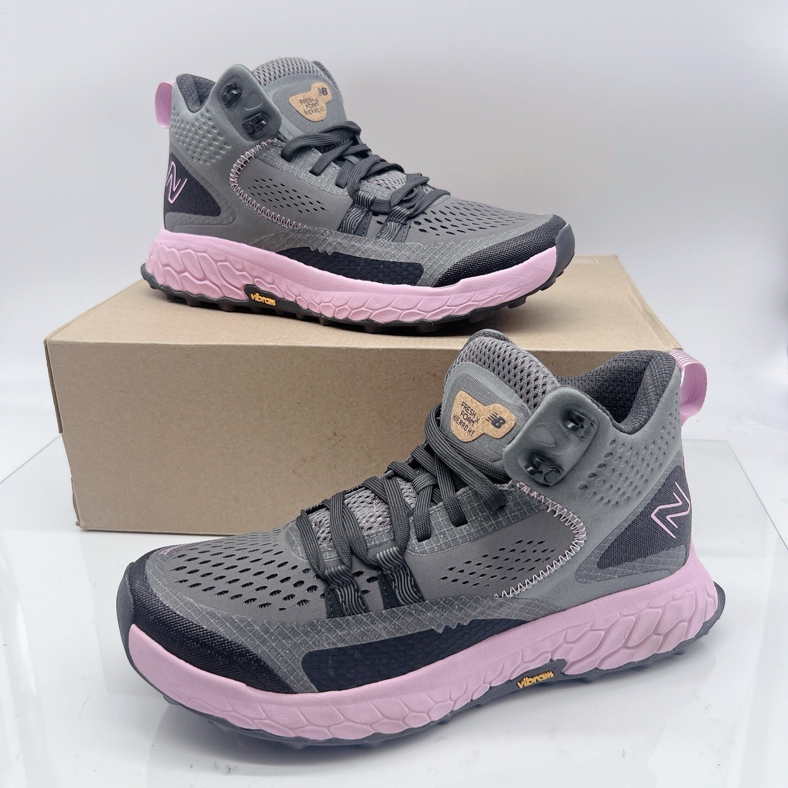 New Balance Fresh Foam X Hierro Mid Harbor Grey Lilac Cloud Wthimccg Wms Us 8.5
